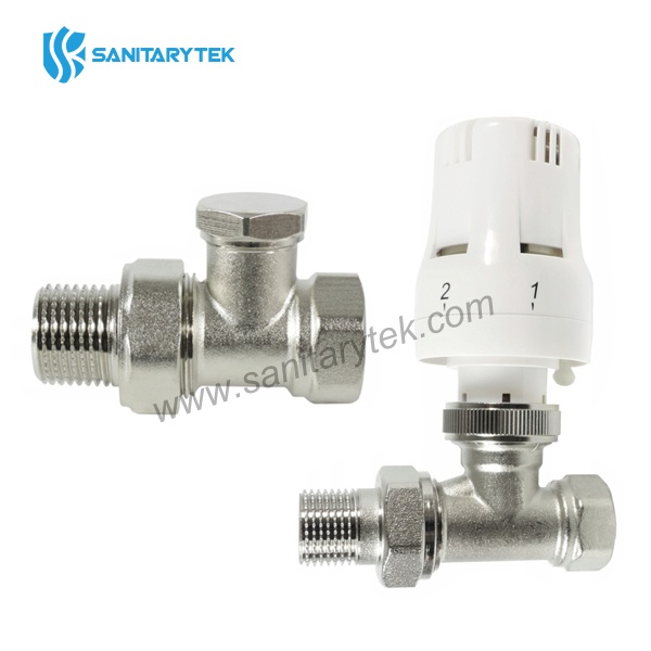 Thermostatic valve set