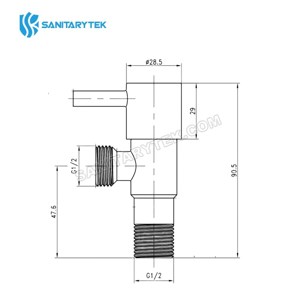 stainless steel angle valve