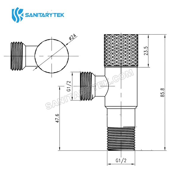 stainless steel angle valve