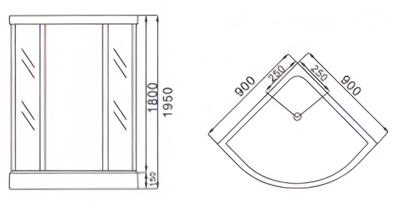 shower enclosure