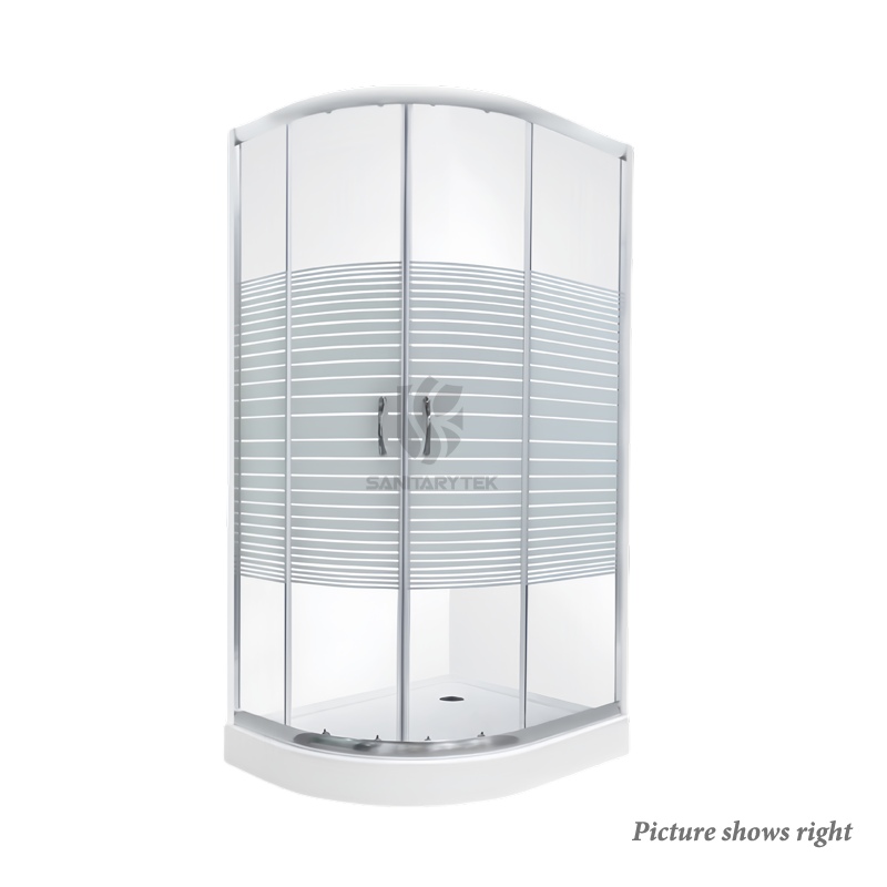 offset quadrant shower enclosure