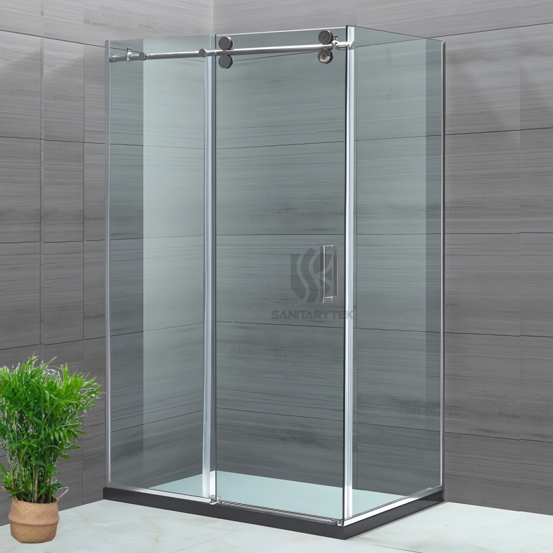 Frameless Sliding Door Shower Enclosure