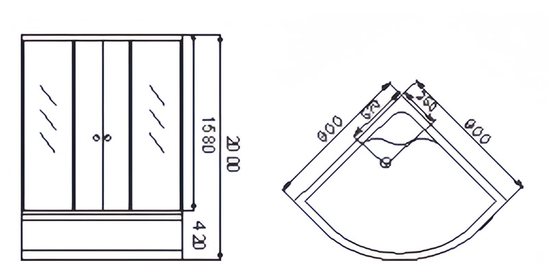 shower enclosure