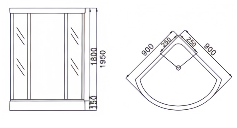 shower enclosure manufacturer in China