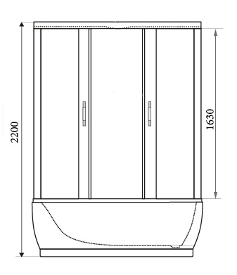 steam shower cabin