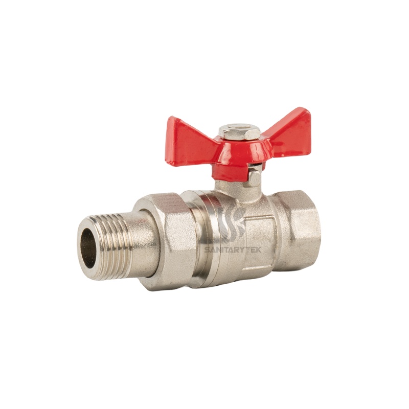 brass ball valve with pipe union