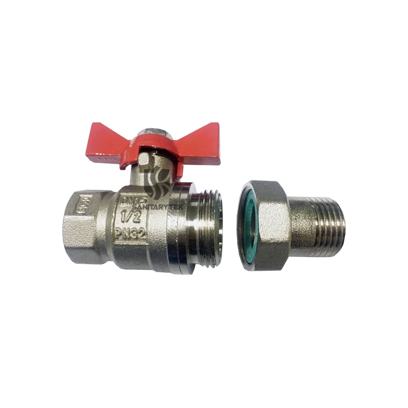 brass ball valve with pipe union