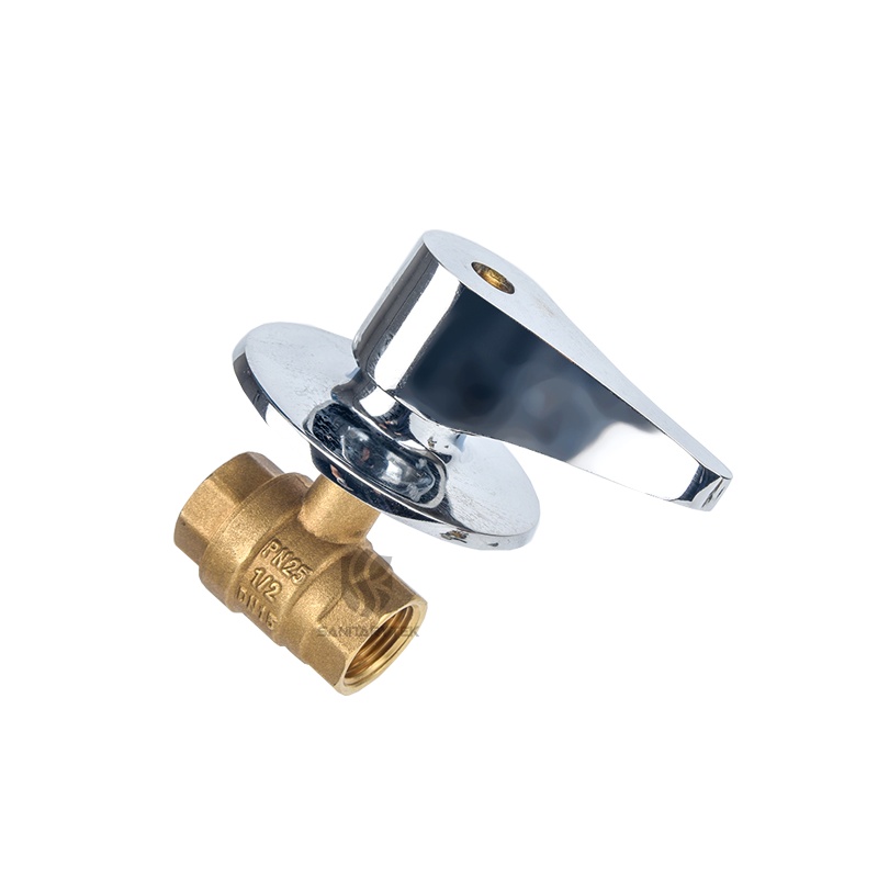 Built-in ball valve