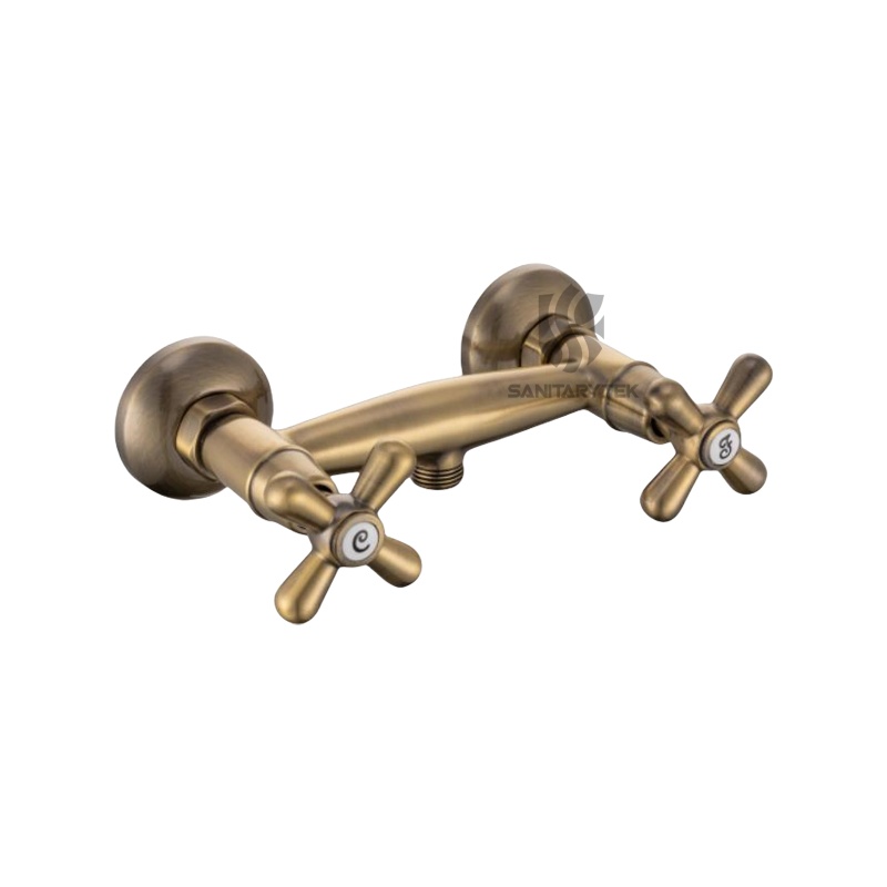 bronze shower faucet