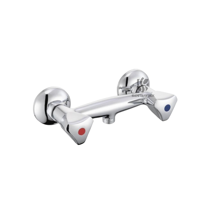 Wall mounted shower mixer