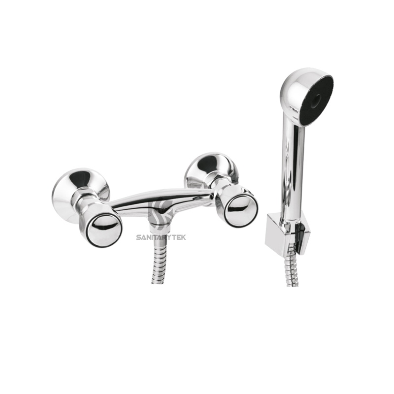 Wall mounted shower mixer