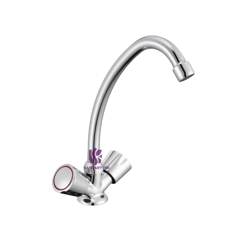 sink mixer with swivel spout