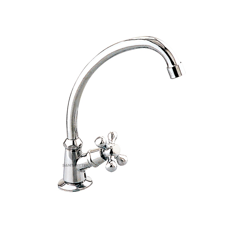 Single Lever J Spout Sink Tap