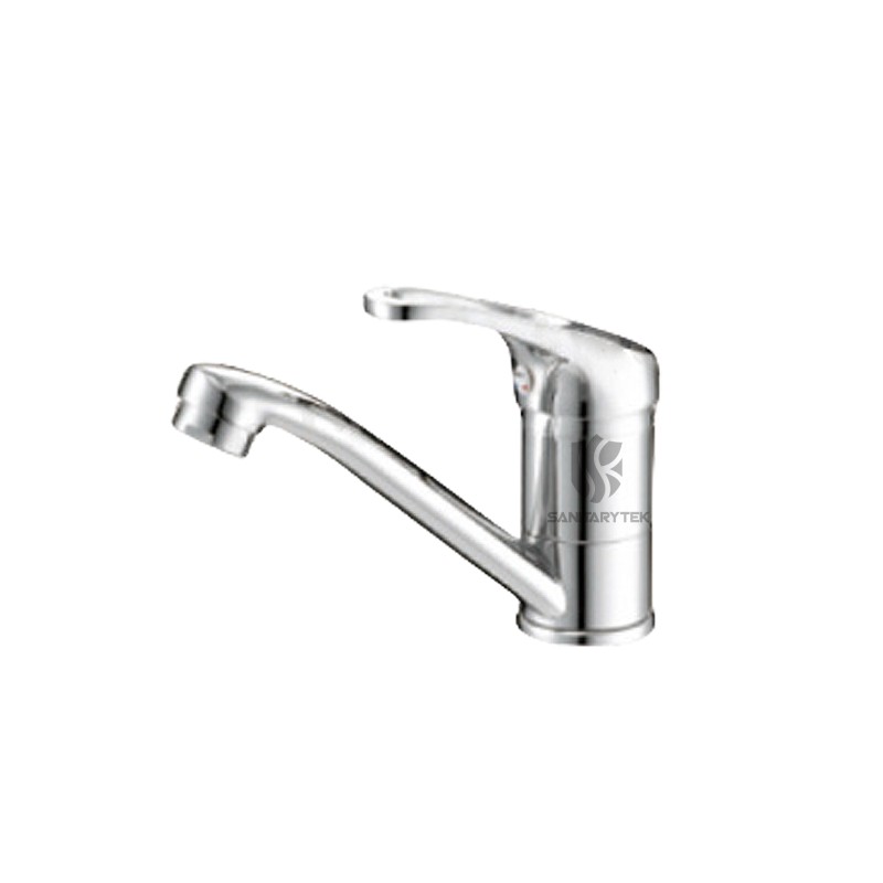 Basin lever mixer