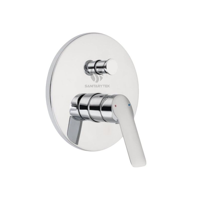 Single lever concealed shower mixer 2-way Continental