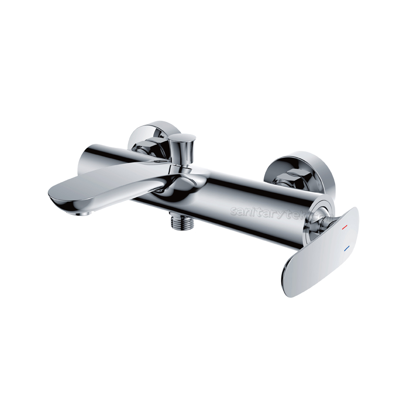 wall-mounted bath mixer