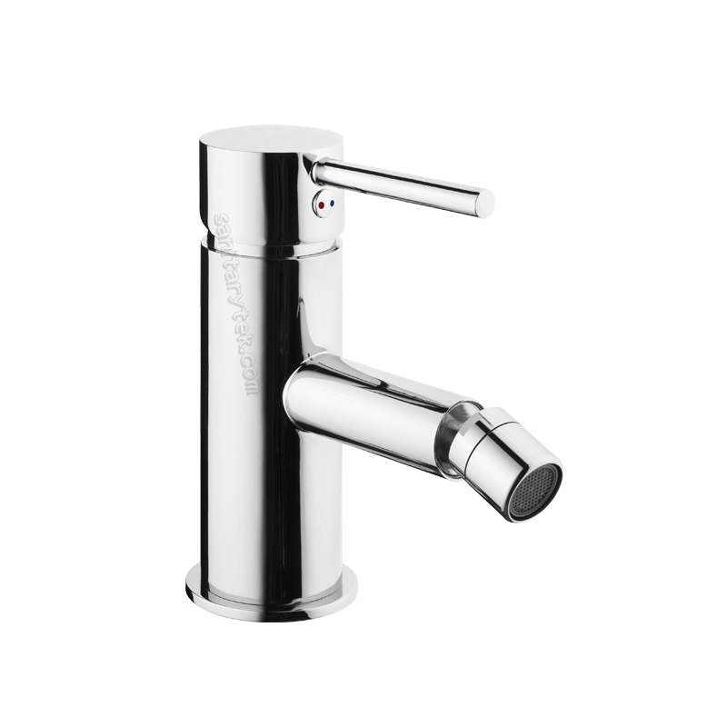 Single lever bidet mixer