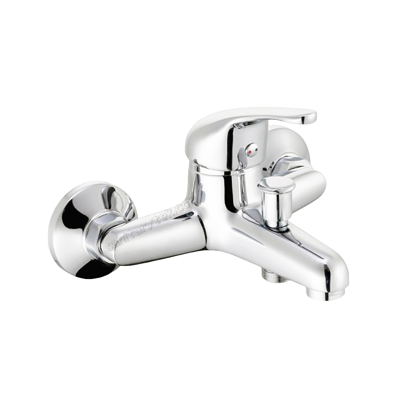 wall mounted bath mixer