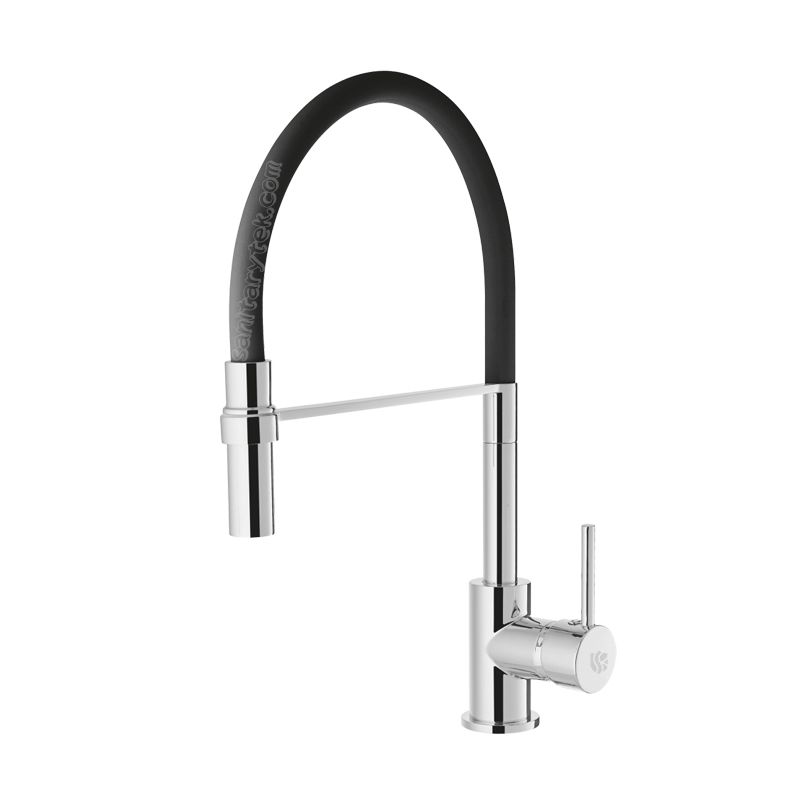 kitchen faucet black