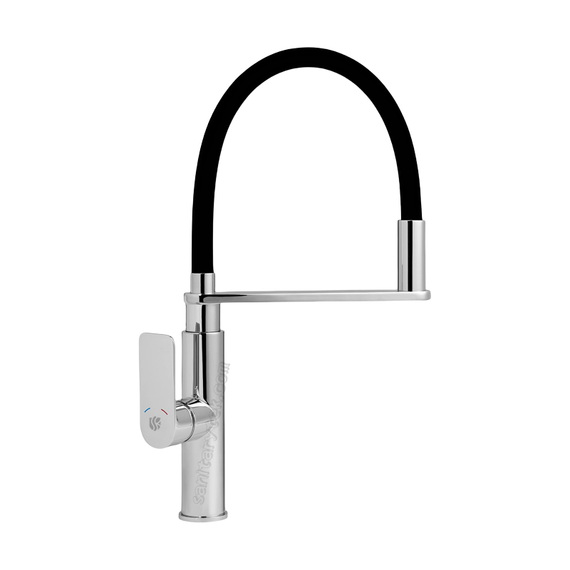 kitchen faucet red