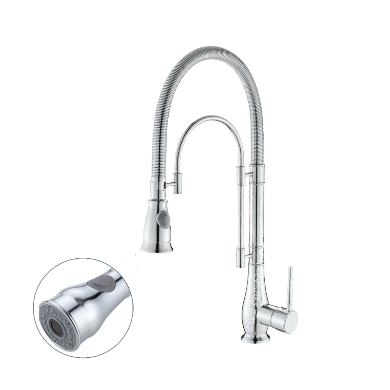 Dual Spout Filter Faucet Mixer Water Purification Feature Tap