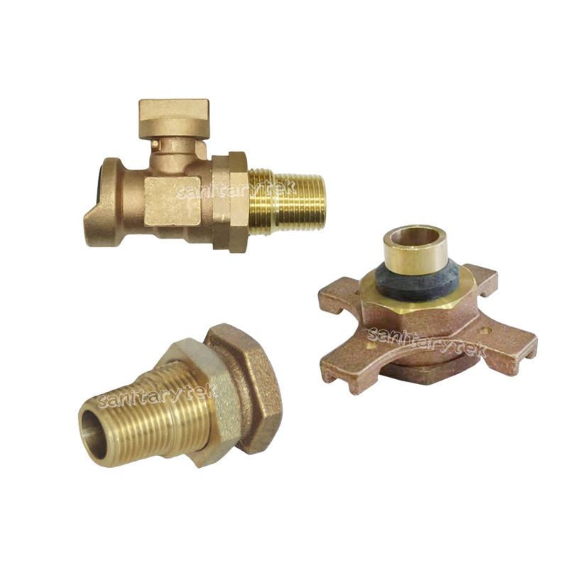 Bronze Star expansion fitting for water meter