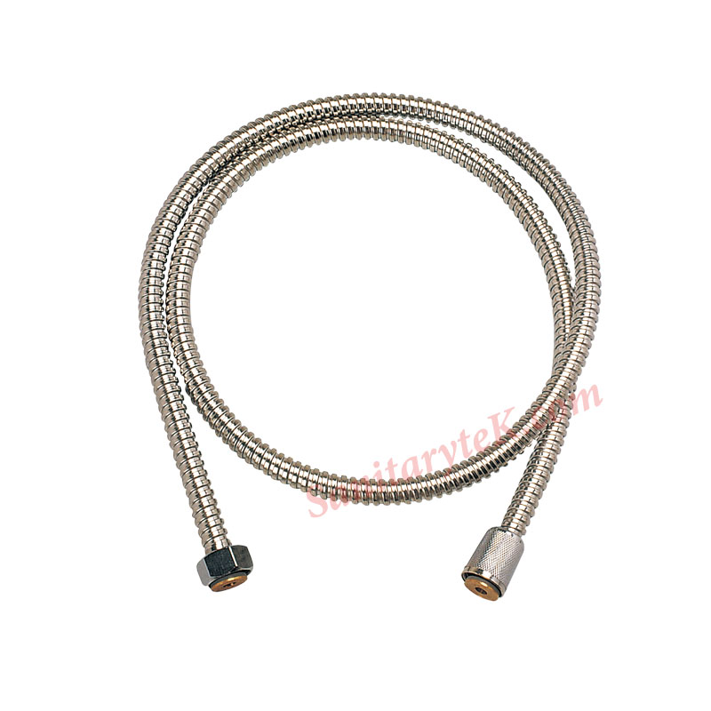 stainless steel single lock shower hose