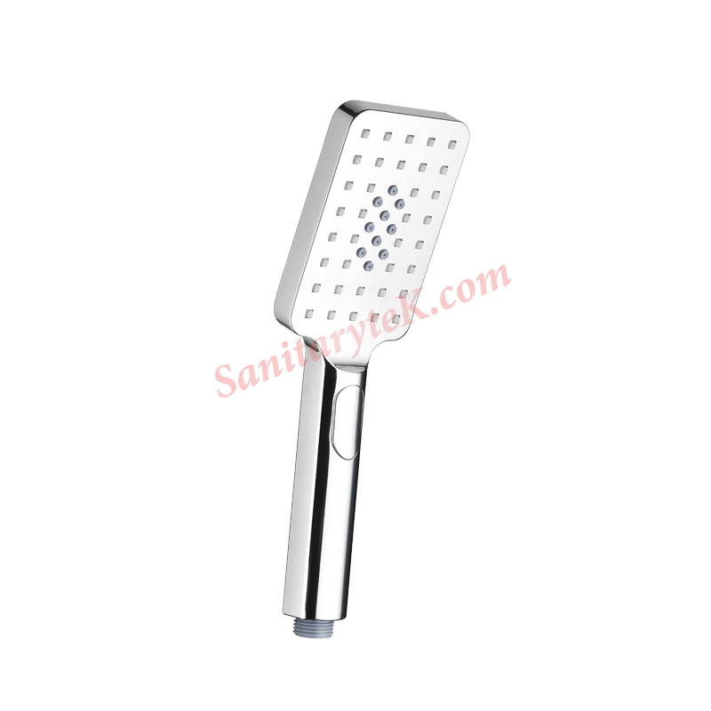 Round ABS Handheld Shower Head