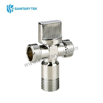 3-Way angle ball valve