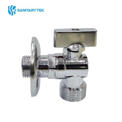 Angle ball valve for washing machine, with or without check valve