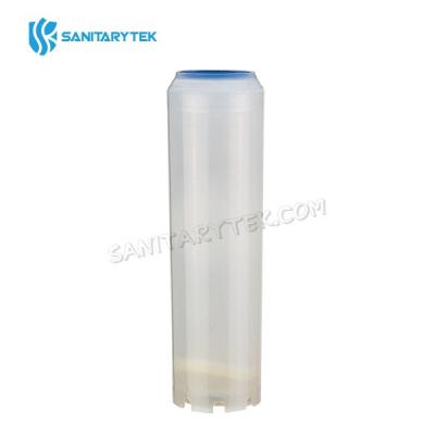 Empty filter cartridges for treating wate