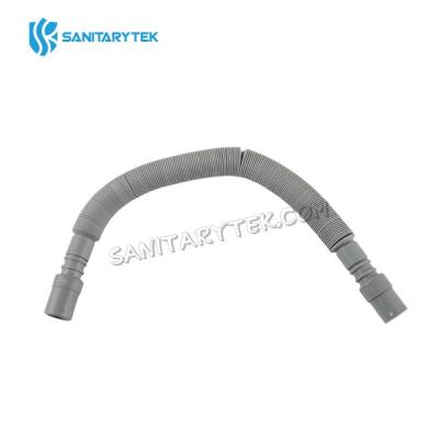 Extensible washing machine outlet hose