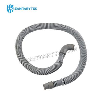 Extensible washing machine outlet tube