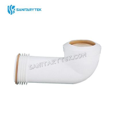 Extra long bend toilet sleeve 90 degree