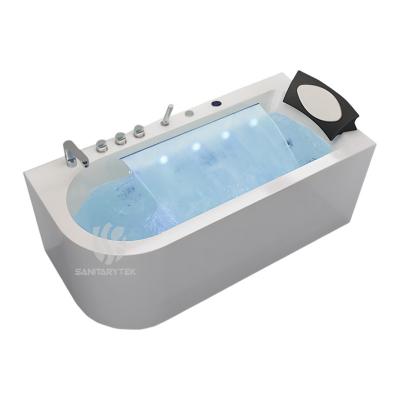 One Person Whirlpool Massage Rectangular Bathtub