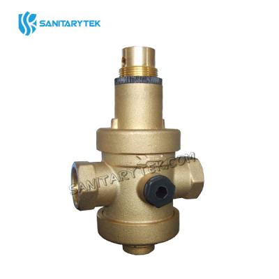Pressure reducing valve FF connection, manometer holder