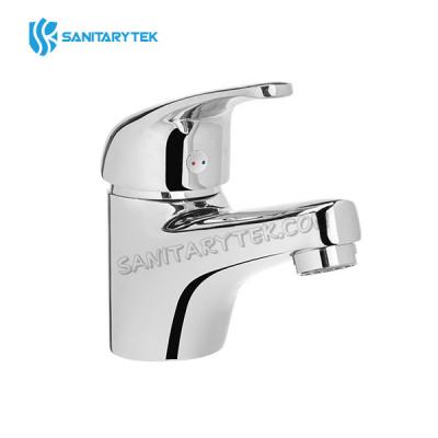 Single-lever washbasin faucet standing