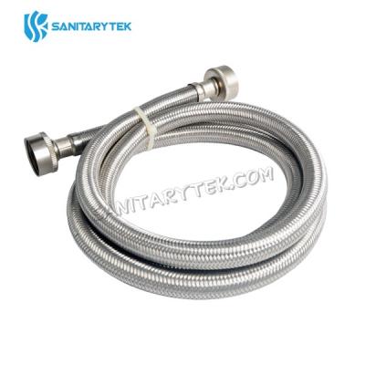 Stainless steel braided washing machine hose