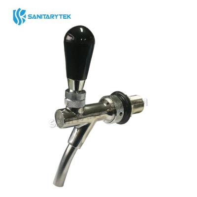 Stainless steel tap without compensator