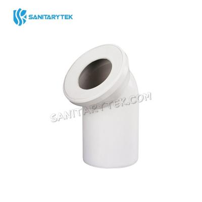 WC pan connector elbow 45 degree