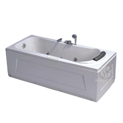 Acrylic whirlpool massage bathtub