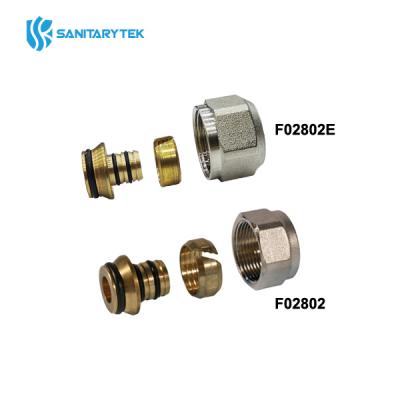 Adapter for multilayer pipe