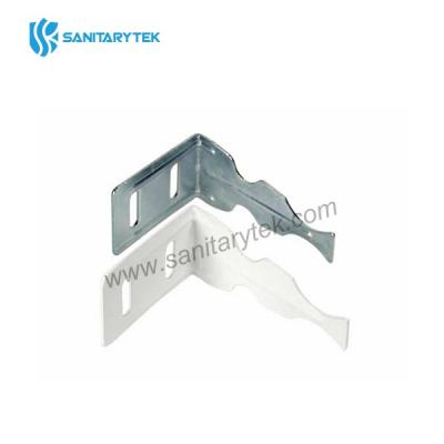 Angle hanger for aluminium radiator