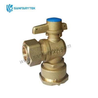 Angle lockable ball valve (for HDPE pipe)