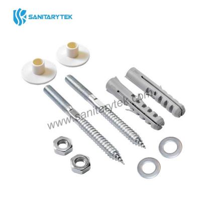 Basin bolt fixing kit screws and bolts in a set