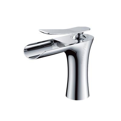 Chrome high quality single handle vanity basin faucet