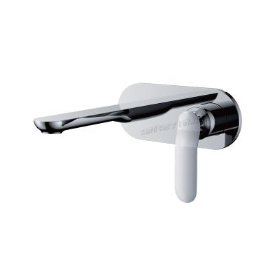 Basin mixer for concealed installation