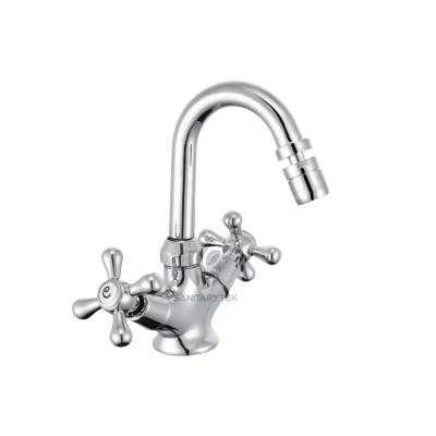 Brass bidet faucet two handle, chrome