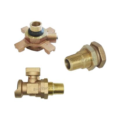 Brass water meter parts