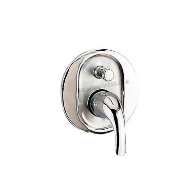 Built-in bath shower mixer with diverter